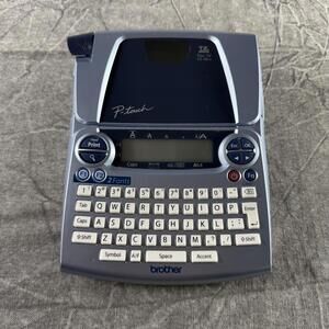 Brother P-Touch Thermal Label Maker Printer Battery Power